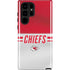 NFL Kansas City Chiefs White Striped Galaxy Cases