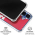 NFL Kansas City Chiefs White Striped Galaxy S25 Plus Clear Case