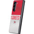 NFL Kansas City Chiefs White Striped Galaxy Z Fold5 5G Skin