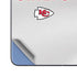 NFL Kansas City Chiefs White Striped Galaxy Z Fold5 5G Skin