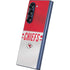 NFL Kansas City Chiefs White Striped Galaxy Z Fold6 Skin