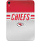 NFL Kansas City Chiefs White Striped Apple iPad Mini Skin