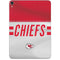 NFL Kansas City Chiefs White Striped Apple iPad Pro Skin