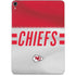 NFL Kansas City Chiefs White Striped Apple iPad Pro Skin