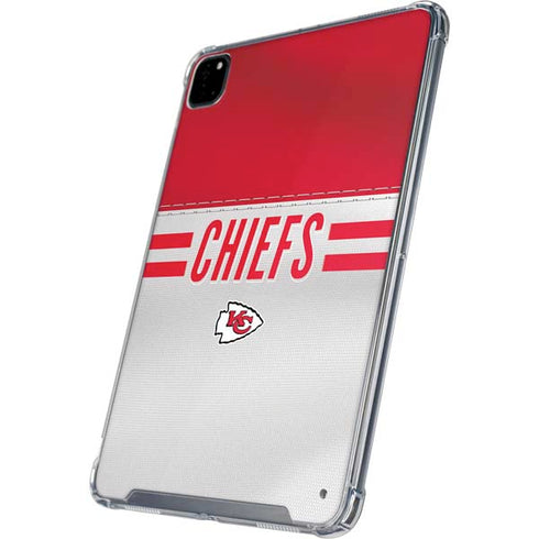 NFL Kansas City Chiefs White Striped iPad Cases