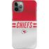NFL Kansas City Chiefs White Striped iPhone 11 Pro Lite Case