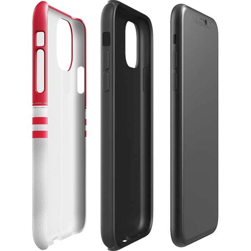 NFL Kansas City Chiefs White Striped iPhone 11 Pro Max Impact Case