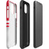 NFL Kansas City Chiefs White Striped iPhone 11 Pro Max Impact Case