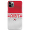 NFL Kansas City Chiefs White Striped iPhone 11 Pro Max Lite Case