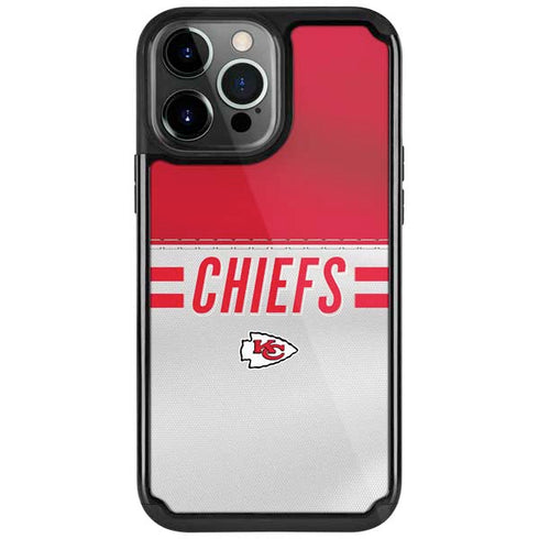 NFL Kansas City Chiefs White Striped iPhone Cases