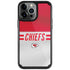 NFL Kansas City Chiefs White Striped iPhone Cases