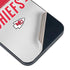 NFL Kansas City Chiefs White Striped iPhone 15 Skin