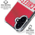 NFL Kansas City Chiefs White Striped iPhone 16 MagSafe Case