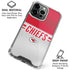NFL Kansas City Chiefs White Striped iPhone 16 Pro Clear Case