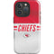 NFL Kansas City Chiefs White Striped iPhone 16 Pro Magsafe Impact Case