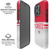 NFL Kansas City Chiefs White Striped iPhone 16 Pro Magsafe Impact Case