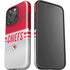 NFL Kansas City Chiefs White Striped iPhone 16 Pro Max Impact Case