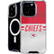NFL Kansas City Chiefs White Striped iPhone 16 Pro Max MagSafe Case