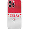 NFL Kansas City Chiefs White Striped iPhone 16 Pro Max Skin