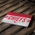 NFL Kansas City Chiefs White Striped Apple MacBook Air Skin