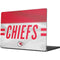 NFL Kansas City Chiefs White Striped Apple MacBook Pro 14-inch Skin