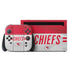 NFL Kansas City Chiefs White Striped Nintendo Skins