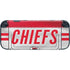 NFL Kansas City Chiefs White Striped Nintendo Switch 2 (2025) with Joy-Con Skin
