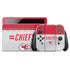 NFL Kansas City Chiefs White Striped Nintendo Skins