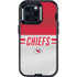 NFL Kansas City Chiefs White Striped Otterbox Defender iPhone Skin