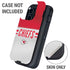 NFL Kansas City Chiefs White Striped Otterbox Defender iPhone Skin