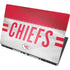 NFL Kansas City Chiefs White Striped Dell Precision Skin