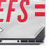 NFL Kansas City Chiefs White Striped Dell Precision Skin