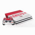 NFL Kansas City Chiefs White Striped PlayStation PS4 Skins