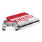 NFL Kansas City Chiefs White Striped PlayStation PS4 Skins