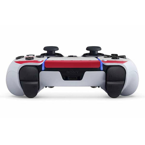 NFL Kansas City Chiefs White Striped PS5 DualSense Edge Pro Controller Skin