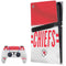 NFL Kansas City Chiefs White Striped PS5 Pro Bundle Skin