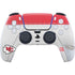 NFL Kansas City Chiefs White Striped PS5 Pro Bundle Skin