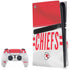 NFL Kansas City Chiefs White Striped PS5 Pro Disk Bundle Skin