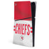 NFL Kansas City Chiefs White Striped PS5 Slim Digital Edition Console Skin
