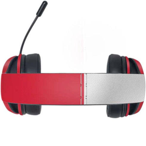 NFL Kansas City Chiefs White Striped Razer Kraken X Skin