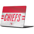NFL Kansas City Chiefs White Striped Surface Laptop 7 13.8in Skin