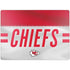 NFL Kansas City Chiefs White Striped Surface Laptop 7 13.8in Skin
