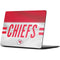 NFL Kansas City Chiefs White Striped Surface Laptop 7 15in Skin