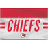 NFL Kansas City Chiefs White Striped Dell XPS Skin