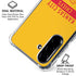NFL Kansas City Chiefs Yellow Performance Series Galaxy A36 5G Clear Case