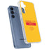 NFL Kansas City Chiefs Yellow Performance Series Galaxy A55 5G Clear Case