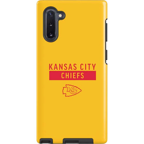 NFL Kansas City Chiefs Yellow Performance Series Galaxy Cases