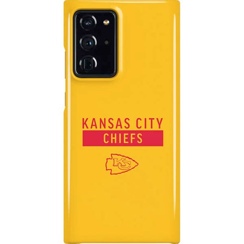 NFL Kansas City Chiefs Yellow Performance Series Galaxy Cases