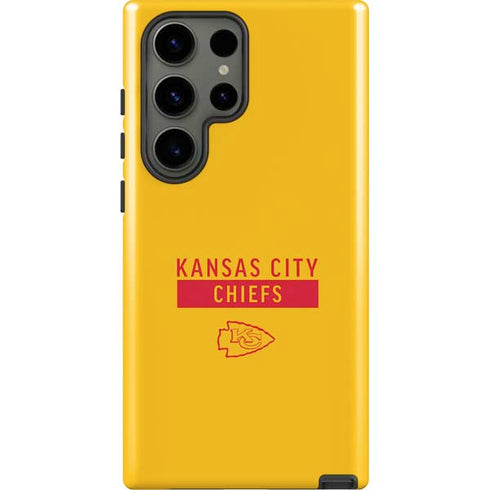 NFL Kansas City Chiefs Yellow Performance Series Galaxy S23 Ultra Pro Case