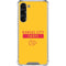 NFL Kansas City Chiefs Yellow Performance Series Galaxy S24 FE Clear Case